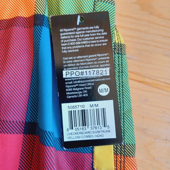 NEW! Ripzone Boy's Swim Trunks Size 4 ( 3740) - Picture 4 of 11